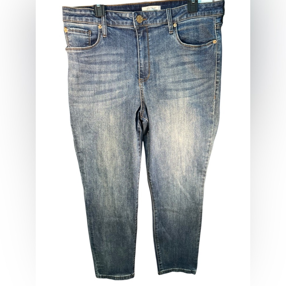 STS Parker Easy High Rise Skinny Womens Size 33 Medium Wash Jeans